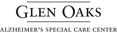 Glen Oaks logo bw 1