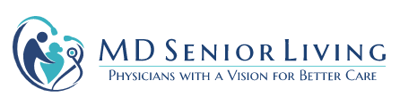 M D Senior Living Logo