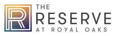 The Reserve Logo C M Y K Royal Oaks Color Horiz